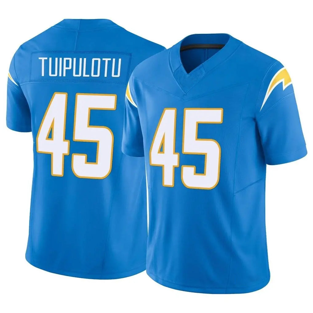 Friene LA.Chargers #45 Tuli Tuipulotu Player Blue Limited Vapor F.U.S.E. Home Game Stitched Jerseys