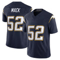 Friene LA.Chargers #52 Khalil Mack Player Navy Vapor F.U.S.E. Limited Home Game Stitched Jerseys
