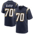Friene LA.Chargers #70 Rashawn Slater Player Navy Alternate Home Game Stitched Jerseys