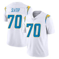 Friene LA.Chargers #70 Rashawn Slater Player White Limited Vapor Untouchable Home Game Stitched Jerseys