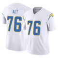Friene LA.Chargers #76 Joe Alt Player White Limited Vapor F.U.S.E. Home Game Stitched Jerseys
