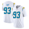 Friene LA.Chargers #93 Teair Tart Player White Limited Vapor Untouchable Home Game Stitched Jerseys