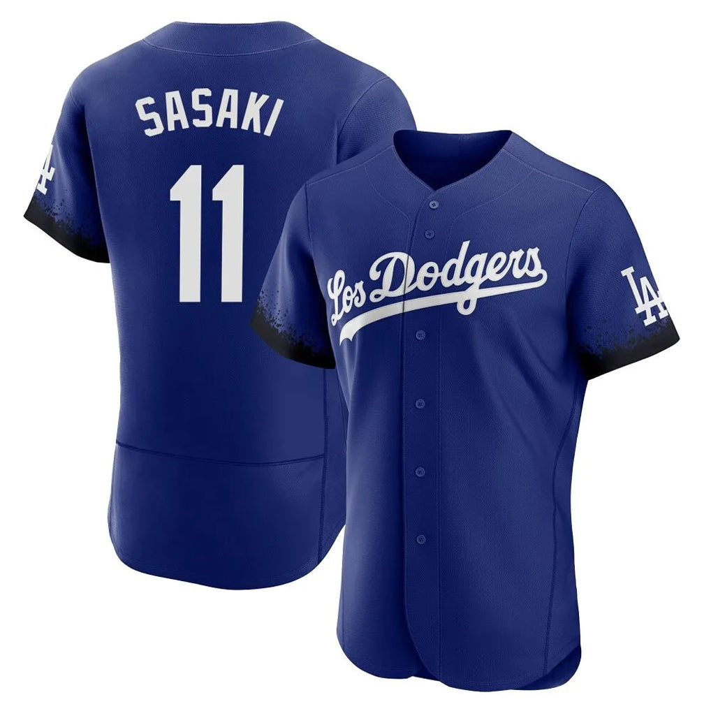Friene LA.Dodgers #11 Roki Sasaki Player Royal City Connect Elite Home Stitched Jerseys