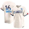 Friene LA.Dodgers #16 Will Smith Player Cream City Connect Limited Home Stitched Jerseys