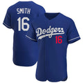 Friene LA.Dodgers #16 Will Smith Player Royal Limited Elite Home Stitched Jerseys