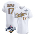Friene LA.Dodgers #17 Shohei Ohtani Player Gold World Series Limited Elite Home Stitched Jerseys