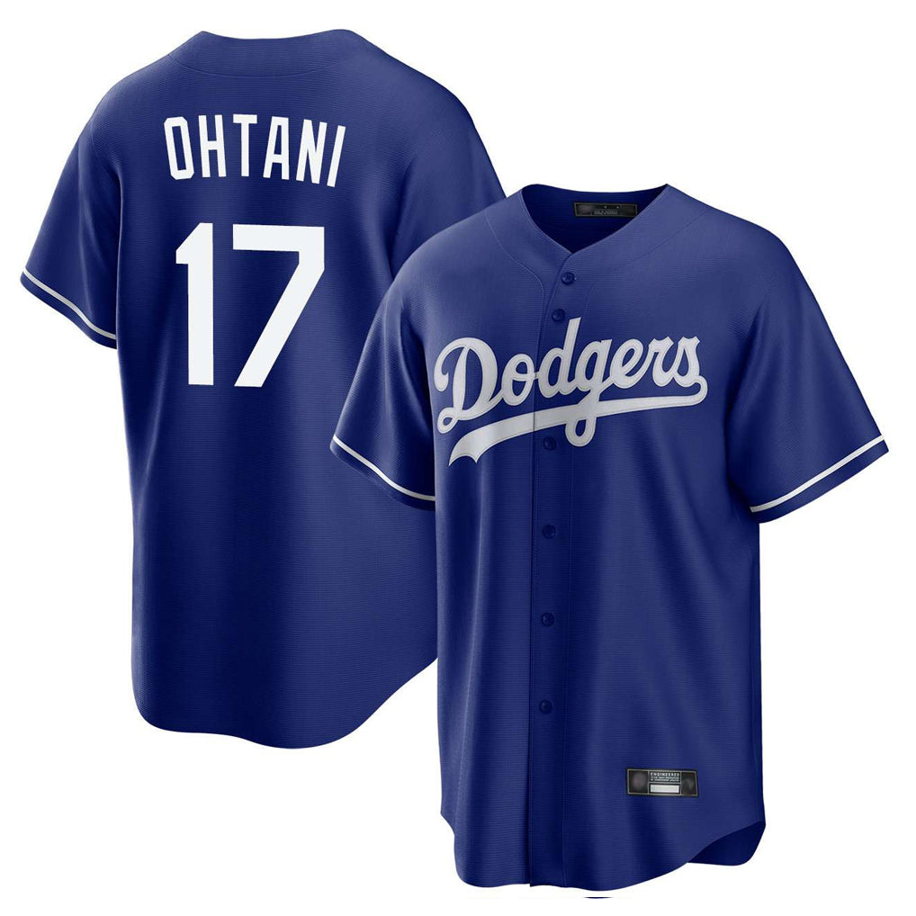 Friene LA.Dodgers #17 Shohei Ohtani Player Royal Home Game Stitched Jerseys