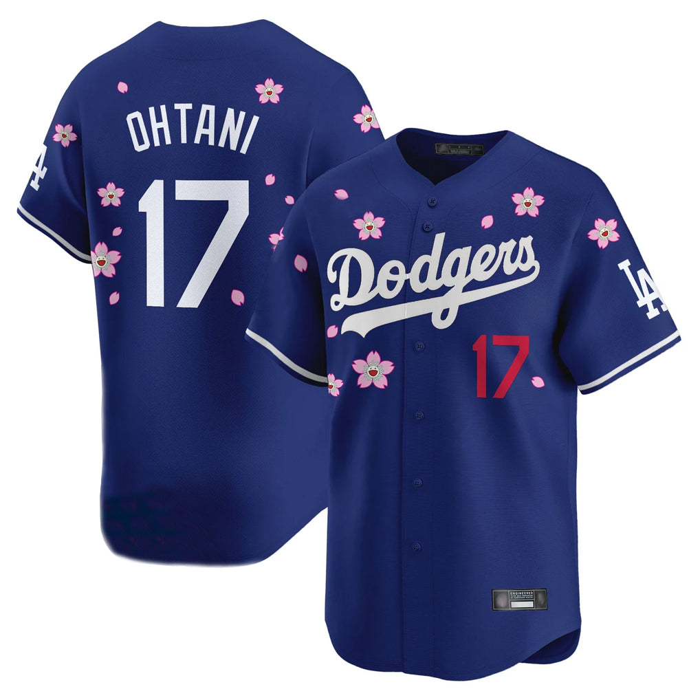 Friene LA.Dodgers #17 Shohei Ohtani Player Royal Tokyo Series Vapor Premier Limited Stitched Jerseys