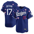 Friene LA.Dodgers #17 Shohei Ohtani Player Royal Tokyo Series Vapor Premier Limited Stitched Jerseys