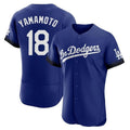 Friene LA.Dodgers #18 Yoshinobu Yamamoto Player Royal City Connect Elite Home Stitched Jerseys