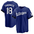 Friene LA.Dodgers #18 Yoshinobu Yamamoto Player Royal City Connect Home Game Stitched Jerseys