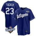 Friene LA.Dodgers #23 Kyle Tucker Player Royal World Series Game Stitched Jerseys