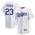 Friene LA.Dodgers #23 Kyle Tucker Player White Game Home Stitched Jerseys