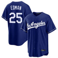 Friene LA.Dodgers #25 Tommy Edman Player Royal Game Stitched Jerseys