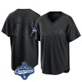 Friene LA.Dodgers #44 Andy Pages Player Black World Series Meet Pitch Fashion T-shirt Stitched Jerseys