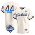 Friene LA.Dodgers #44 Andy Pages Player Cream World Series Meet City Connect Limited Home Stitched Jerseys