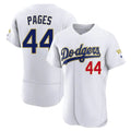 Friene LA.Dodgers #44 Andy Pages Player Gold White 2026 Collection Stadium Limited Elite Stitched Jerseys