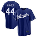 Friene LA.Dodgers #44 Andy Pages Player Royal Game Stitched Jerseys
