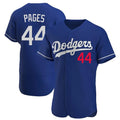 Friene LA.Dodgers #44 Andy Pages Player Royal Limited Elite Home Stitched Jerseys
