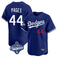 Friene LA.Dodgers #44 Andy Pages Player Royal World Series Meet Limited Home Stitched Jerseys
