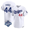 Friene LA.Dodgers #44 Andy Pages Player White World Series Meet Limited Home Stitched Jerseys