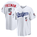 Friene LA.Dodgers #5 Freddie Freeman 2026 All-Star Edition Stars & Stripes Stadium Jerseys