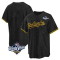 Friene LA.Dodgers ## Dodgers Blank Player Black Gold Limited Home World Series Stitched Jerseys