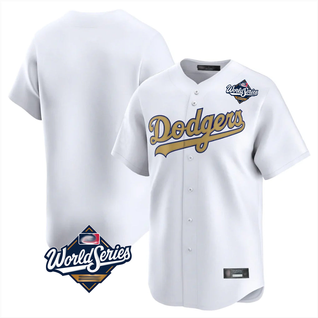 Friene LA.Dodgers ## Dodgers Blank Player Gold Collection Limited Home World Series Stitched Jerseys