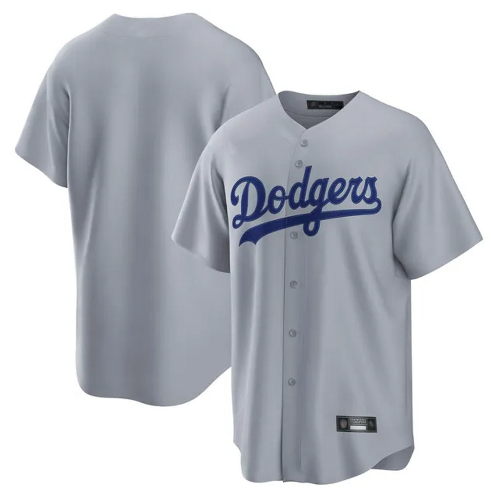 Friene LA.Dodgers ## Dodgers Blank Player Gray Game Home Stitched Jerseys