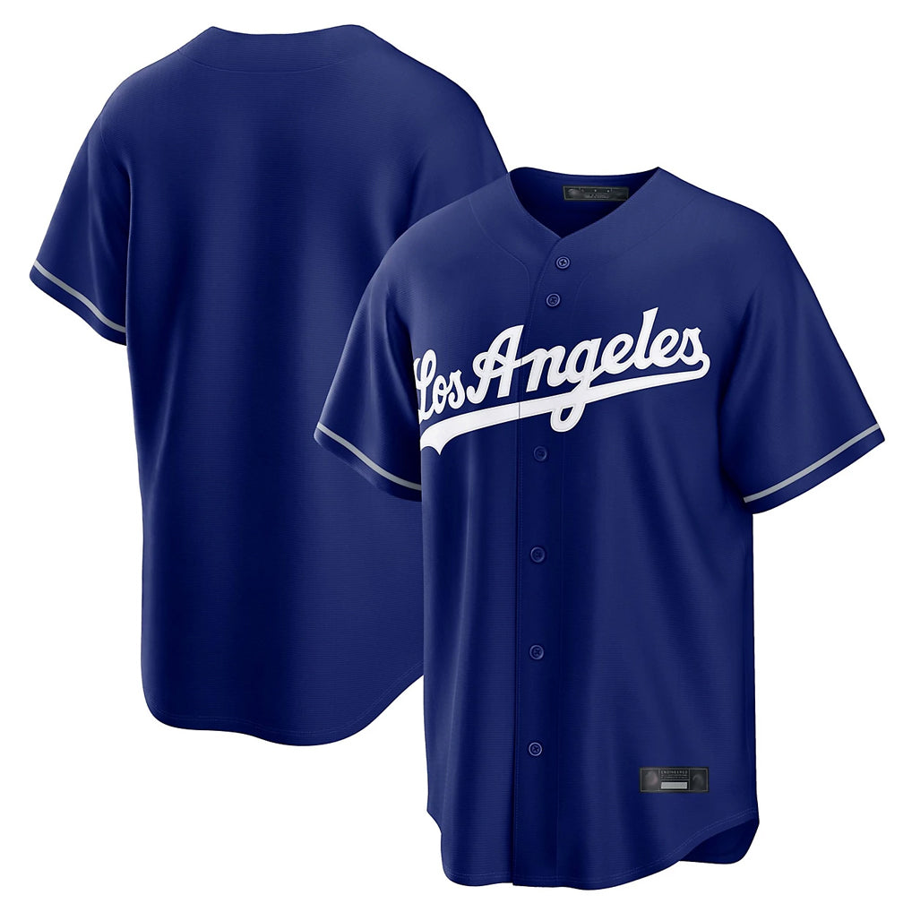 Friene LA.Dodgers ## Dodgers Blank Player Royal Game Stitched Jerseys