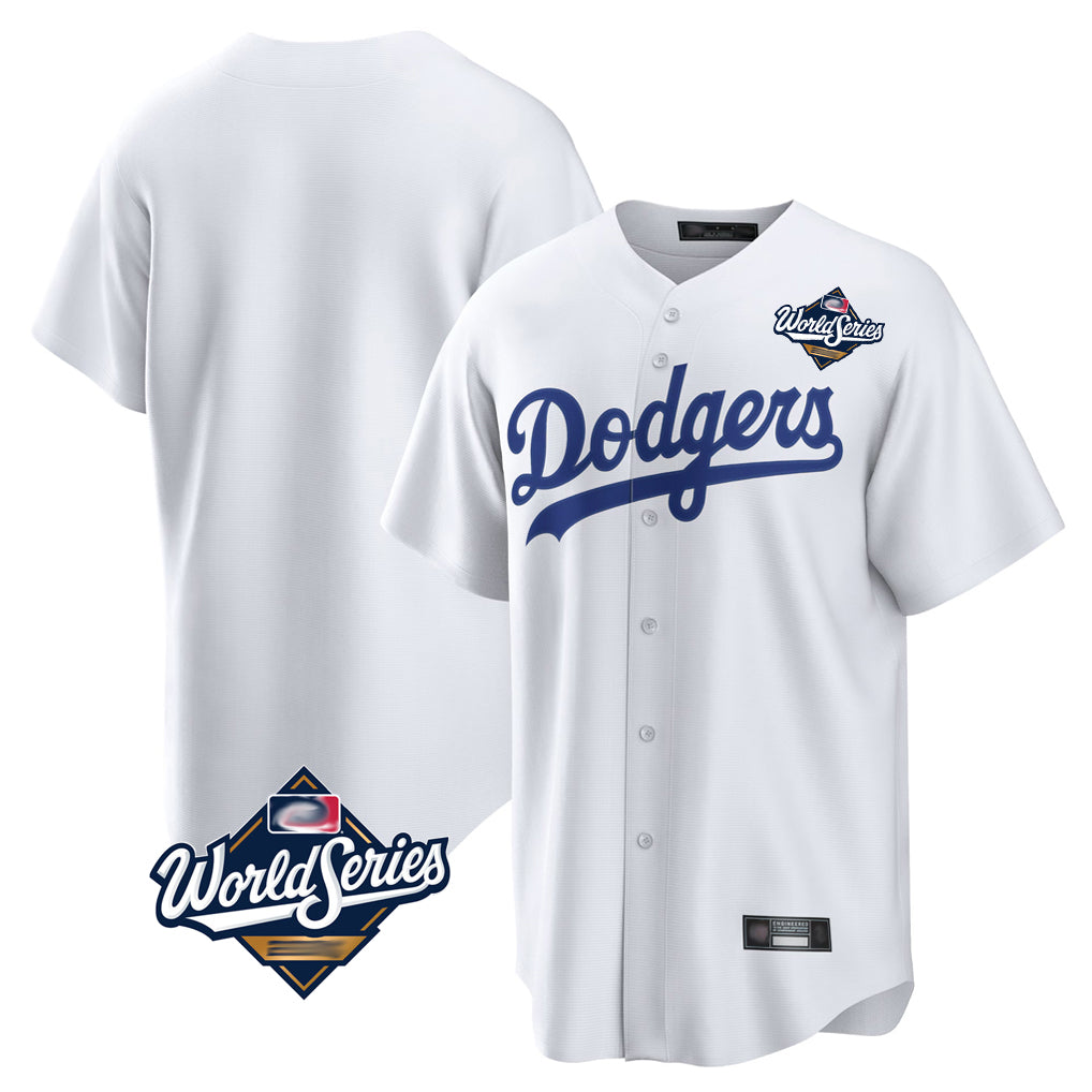 Friene LA.Dodgers ## Dodgers Blank Player White Game Home World Series Stitched Jerseys