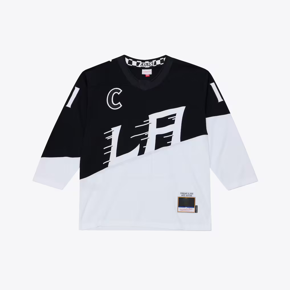 Friene LA.Kings Anze Kopitar Mitchell & Ness Black 2020 Power Play Jerseys