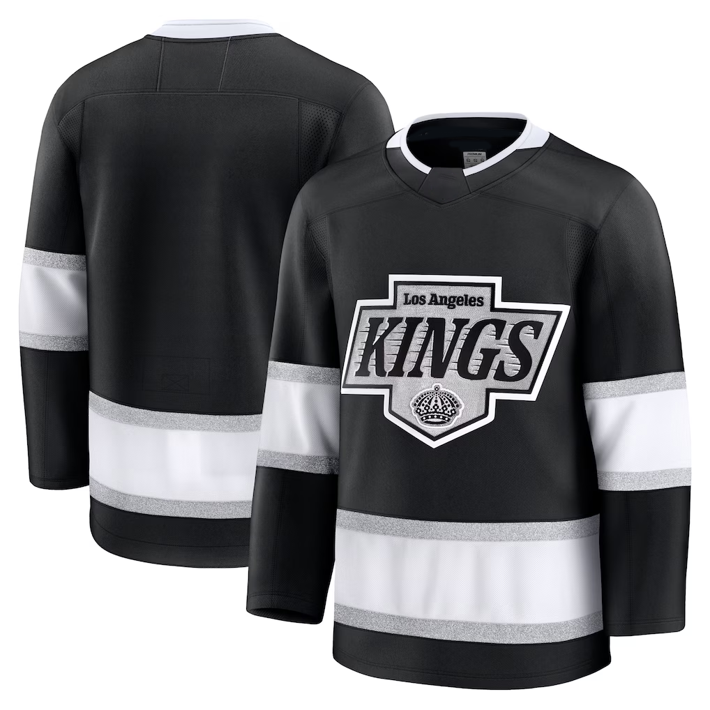 Friene LA.Kings Black Home Premium Jerseys