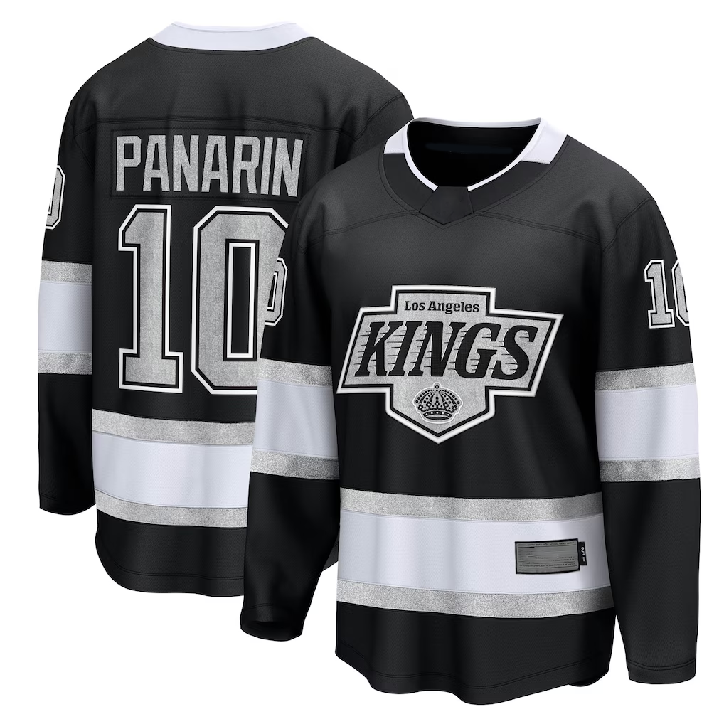 Friene LA.Kings #10 Artemi Panarin Black Home Breakaway Jerseys