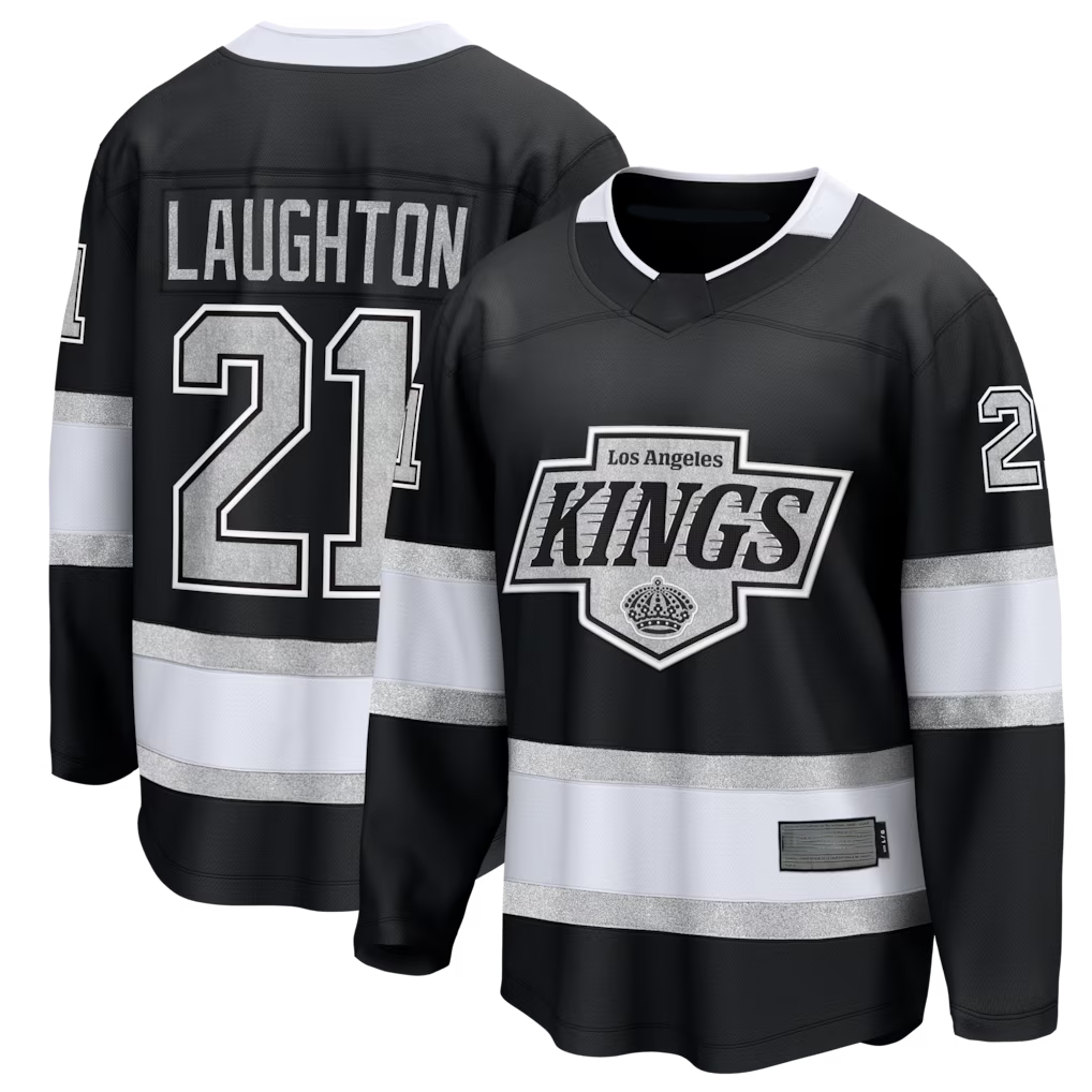 Friene LA.Kings #21 Scott Laughton Black Home Breakaway Jerseys