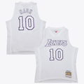 Friene LA.Lakers #10 Steve Nash White Mitchell & Ness 2012 Day Authentic Stitched Jerseys
