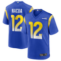 Friene LA.Rams #12 Puka Nacua Royal Game Player Jersey American Stitched Jerseys