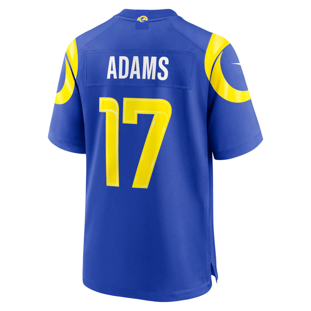 Friene LA.Rams #17 Davante Adams Royal Team Game Player Stitched Jerseys