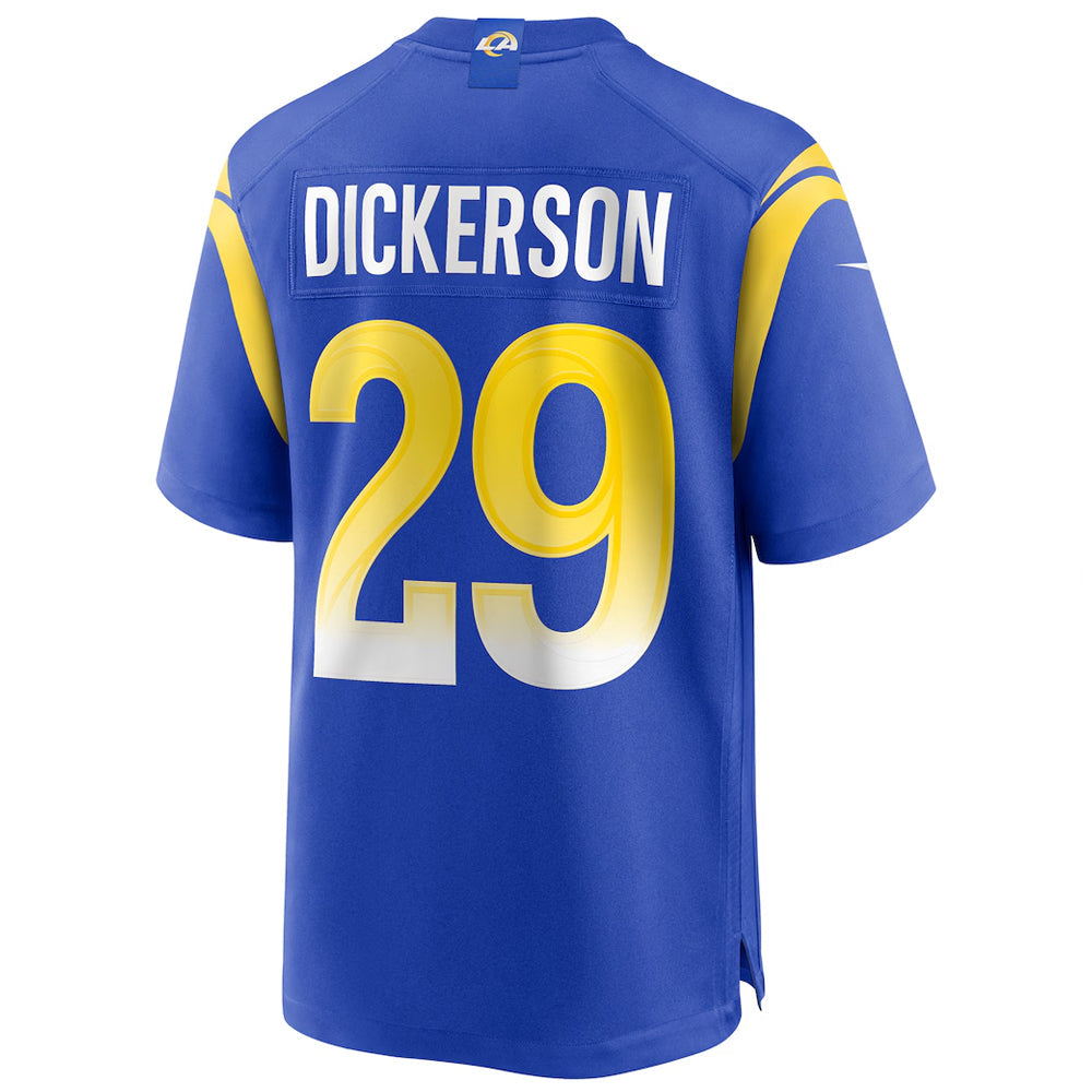 Friene LA.Rams #29 Eric Dickerson Player Royal Home Game Stitched Jerseys