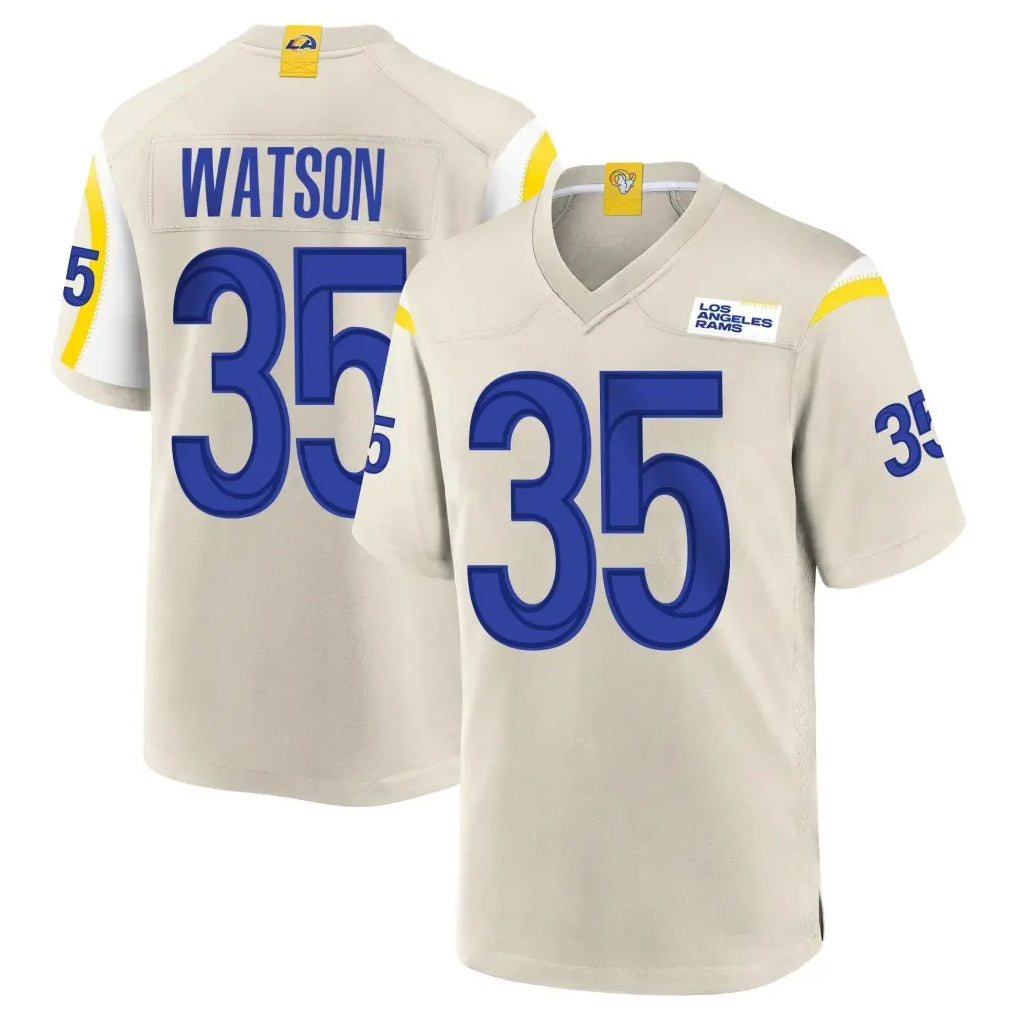 Friene LA.Rams #35 Jaylen Watson Player Bone Home Game Stitched Jerseys