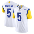 Friene LA.Rams #5 Kamren Kinchens Player White Limited Vapor Untouchable Home Game Stitched Jerseys