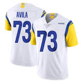 Friene LA.Rams #73 Steve Avila Player White Limited Vapor Untouchable Home Game Stitched Jerseys
