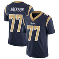 Friene LA.Rams #77 Alaric Jackson Player Navy Limited Vapor Untouchable Home Game Stitched Jerseys