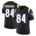 Friene LA.Rams #84 Colby Parkinson Player Black Midnight Rivalries Collection Limited Home Game Stitched Jerseys