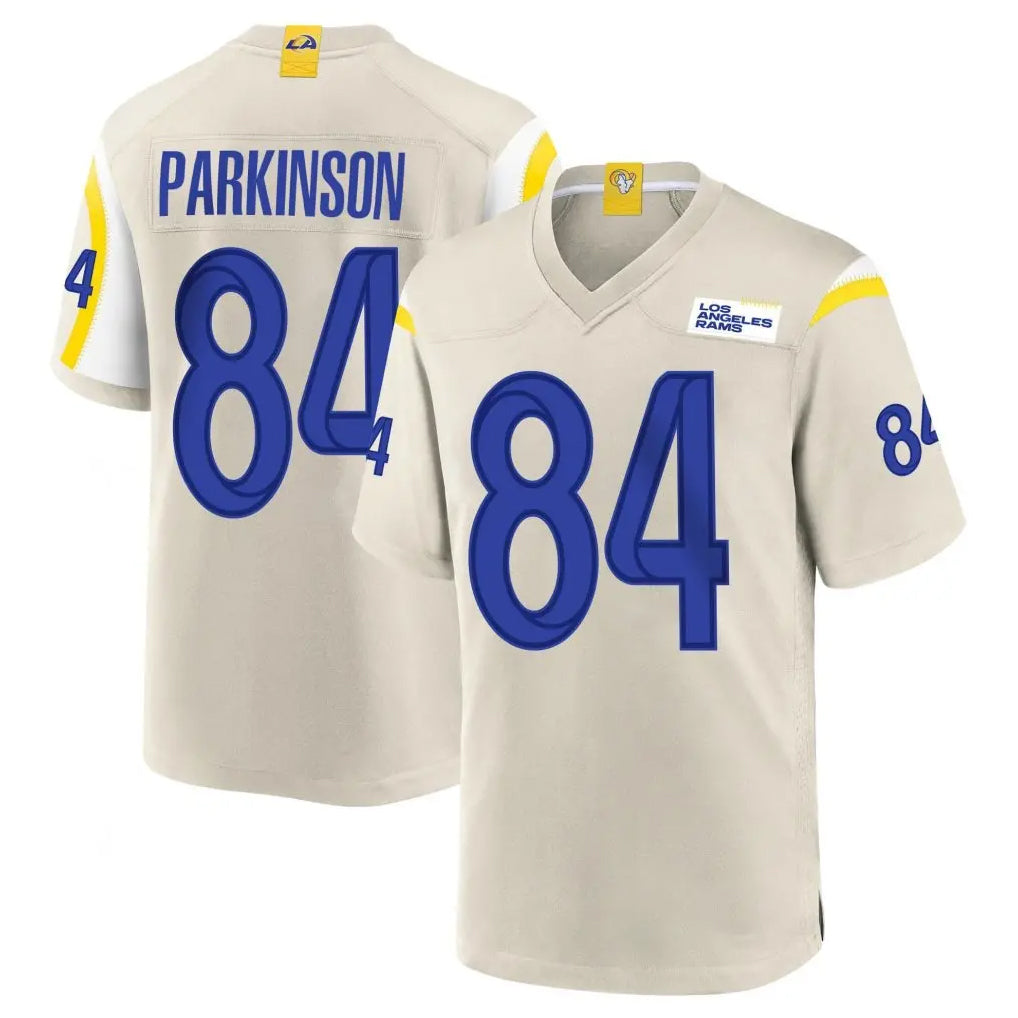 Friene LA.Rams #84 Colby Parkinson Player Bone Home Game Stitched Jerseys