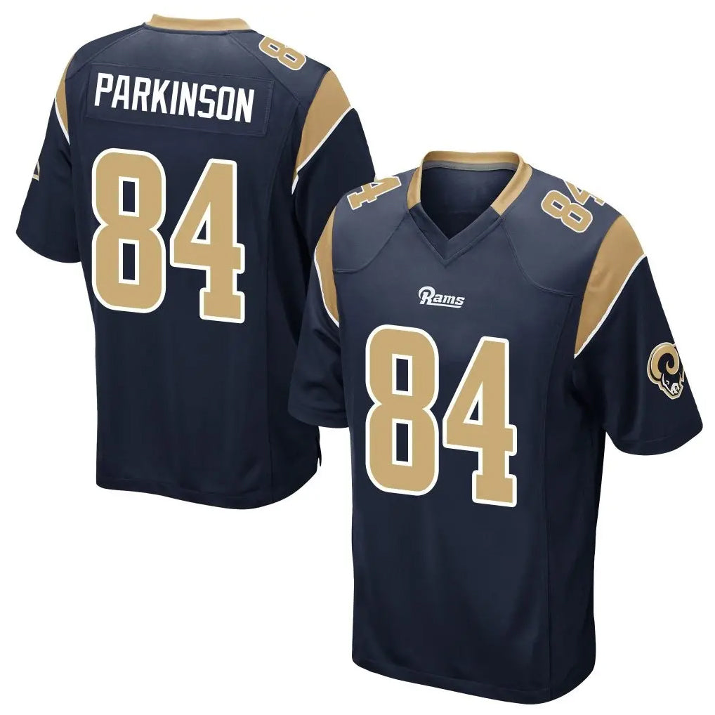 Friene LA.Rams #84 Colby Parkinson Player Navy Home Game Stitched Jerseys