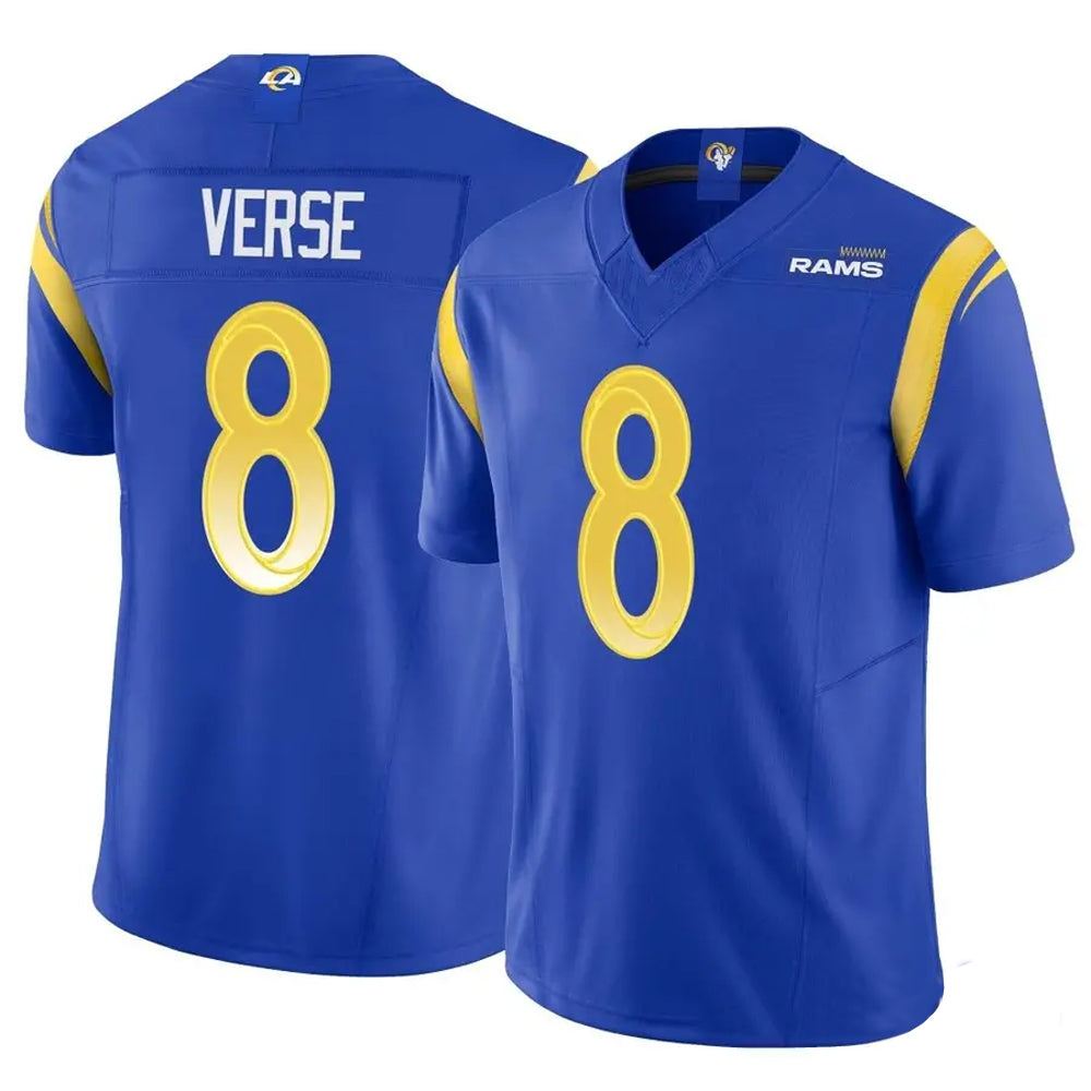 Friene LA.Rams #8 Jared Verse Player Arctic Camo Salute to Service Limited Stitched Jerseys