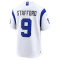 Friene LA.Rams #9 Matthew Stafford Fearsome White Game Stitched Jerseys