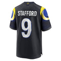 Friene LA.Rams #9 Matthew Stafford Player Midnight Blue Rivalries Collection Game Stitched Jerseys