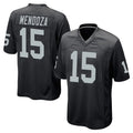 Friene LV.Raiders #15 Fernando Mendoza Player Black Home Game Stitched Jerseys